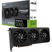Placa de Vídeo ASUS Prime GeForce RTX 5060 OC Edition 8GB GDDR7 128 Bits