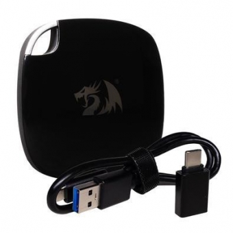 SSD Externo Redragon 256GB, USB, Tipo C