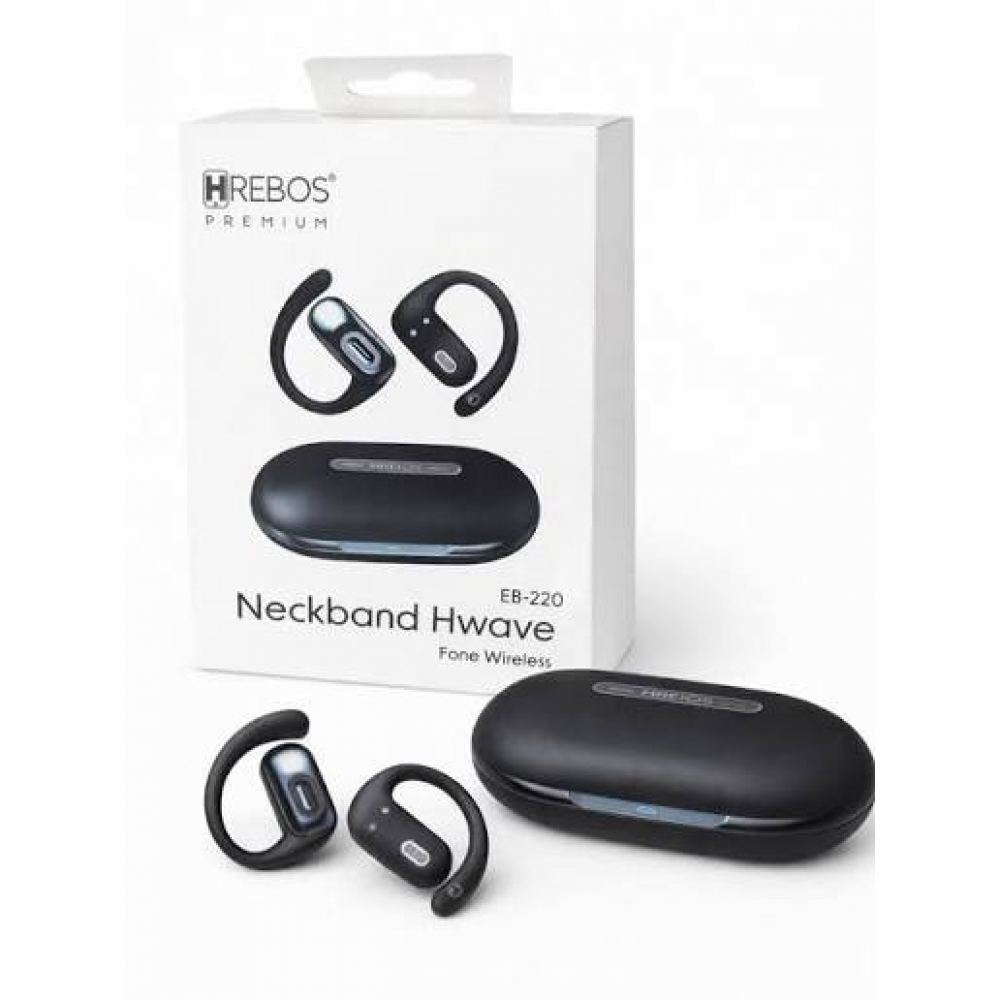 Fone De Ouvido Bluetooth Eb 220 Hwave Neckband Hrebos