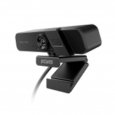 Webcam PCYes Raza FHD-04, FHD, 1080p, USB, Preto, RZFHD04