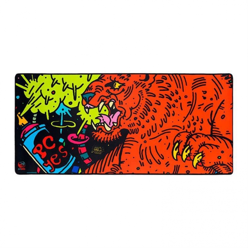 Mouse Pad Gamer PCYES Tiger Extended 900 x 420mm