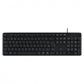 Teclado com fio C3tech C3plus Kb-15bk, Usb, Abnt2, Preto